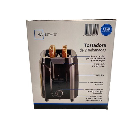 Mainstays 2-Slice Toaster - Picture 4 of 13
